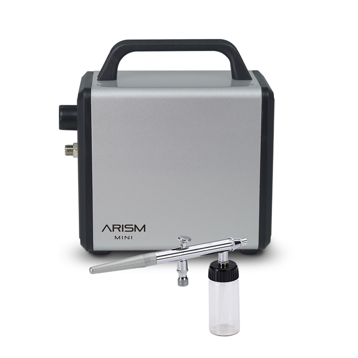 Sparmax Gümüş Arism Mini SP-540 Airbrush Seti