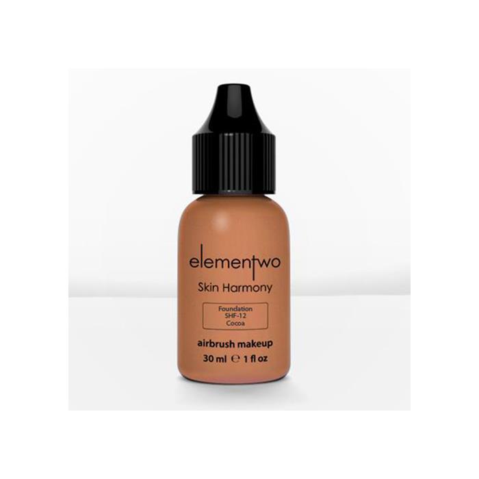 Elementwo Skin Harmony Airbrush Makeup SHF-12 Cocoa Fondöten 30ml.