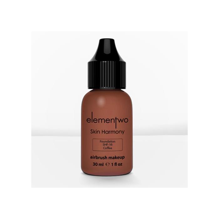 Elementwo Skin Harmony Airbrush Makeup SHF-16 Coffee Fondöten 30ml.