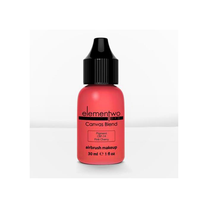 Elementwo Pro Canvas Blend Airbrush Makeup CBP-14 Pink Cherry Mat Pigment 30ml.