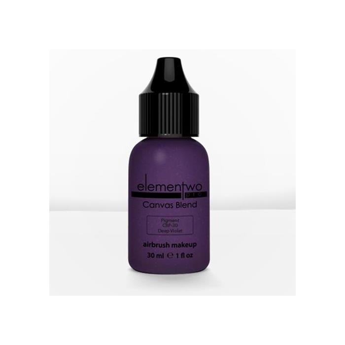 Elementwo Pro Canvas Blend Airbrush Makeup CBP-30 Deep Violet Mat Pigment 30ml.