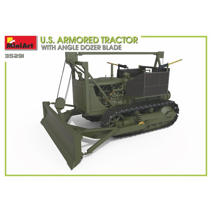 MiniArt Amerikan Zırhlı, Açılı Dozer Bıçaklı Traktör