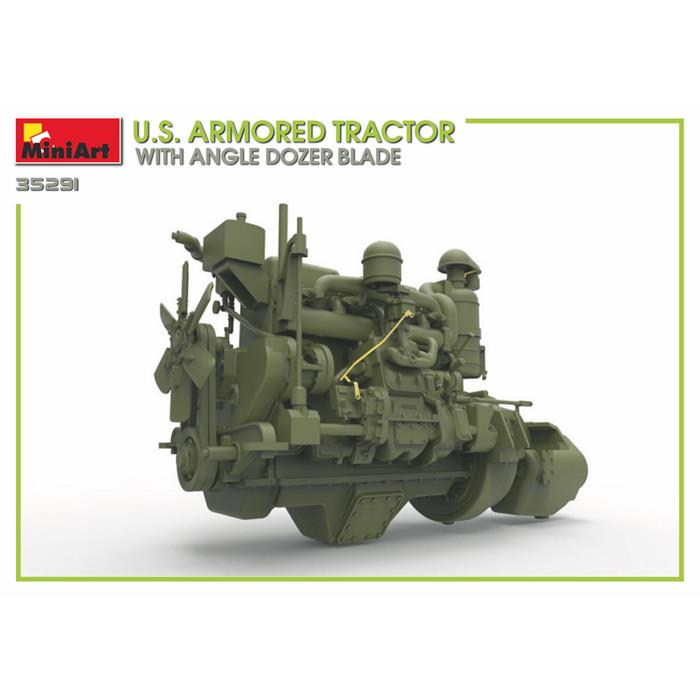 MiniArt Amerikan Zırhlı, Açılı Dozer Bıçaklı Traktör