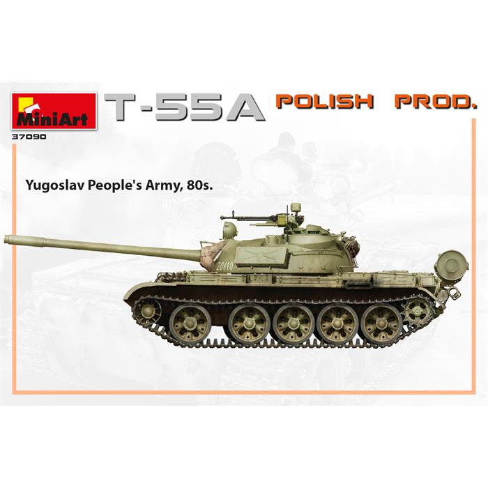 MiniArt T-55A Polonya Üretimi