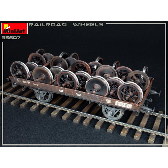 MiniArt Demiryolu Tekerlekleri