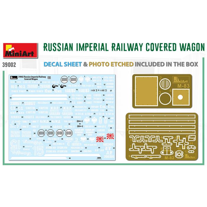 MiniArt Rus İmparatorluğu Vagonlu Demiryolu
