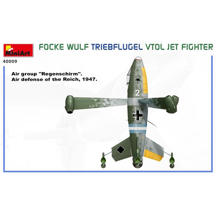 MiniArt Focke Wulf Triebflugel (VTOL) Jet Uçağı