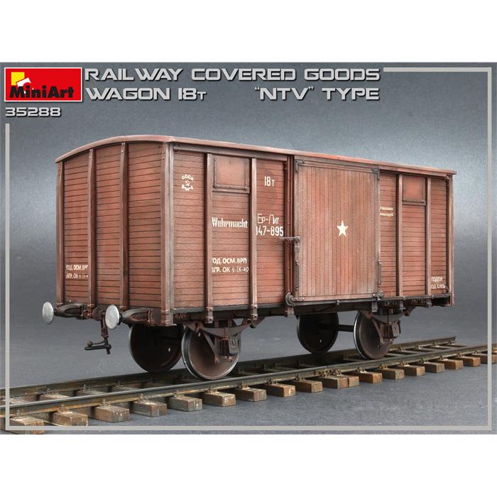 MiniArt Demiryolu Yük Vagonu 