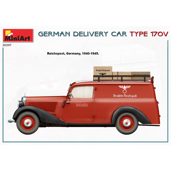 MiniArt Alman Teslimat Arabası Type 170V 