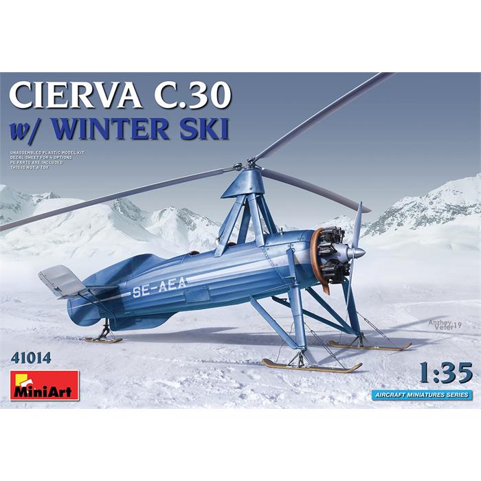MiniArt Kayaklı Cierva C.30
