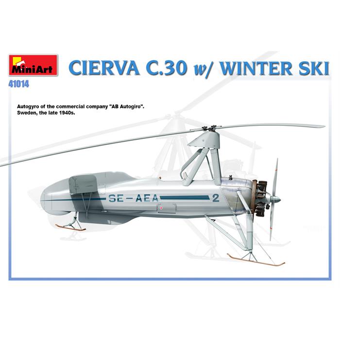 MiniArt Kayaklı Cierva C.30