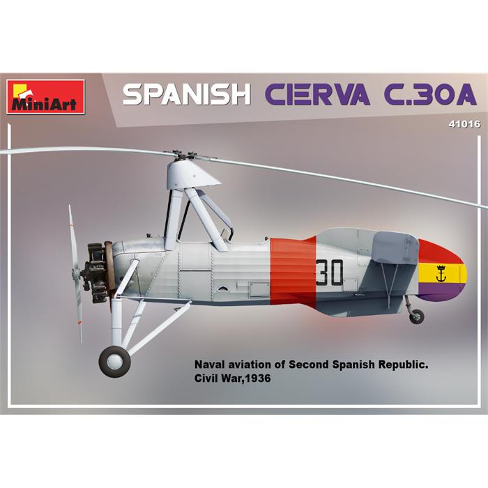 MiniArt İspanyol Cierva C.30A