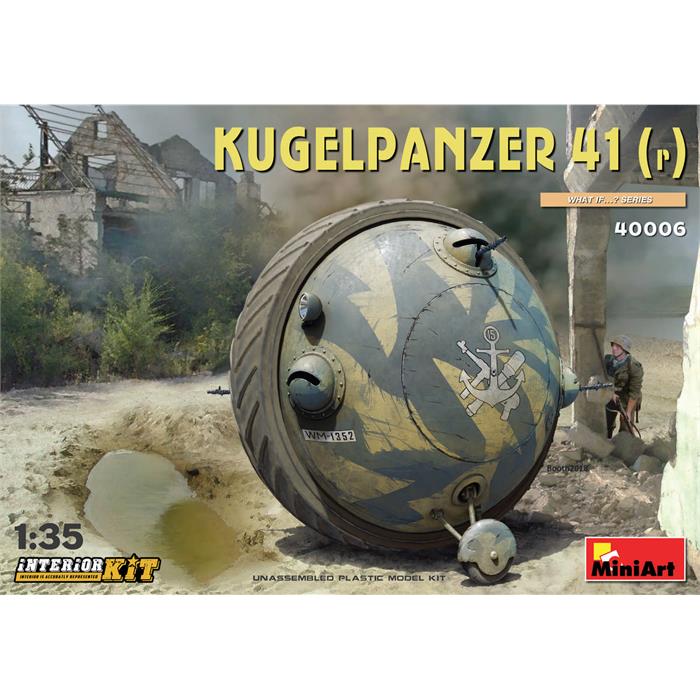 MiniArt Kugelpanzer 41 (r). Interior Kit