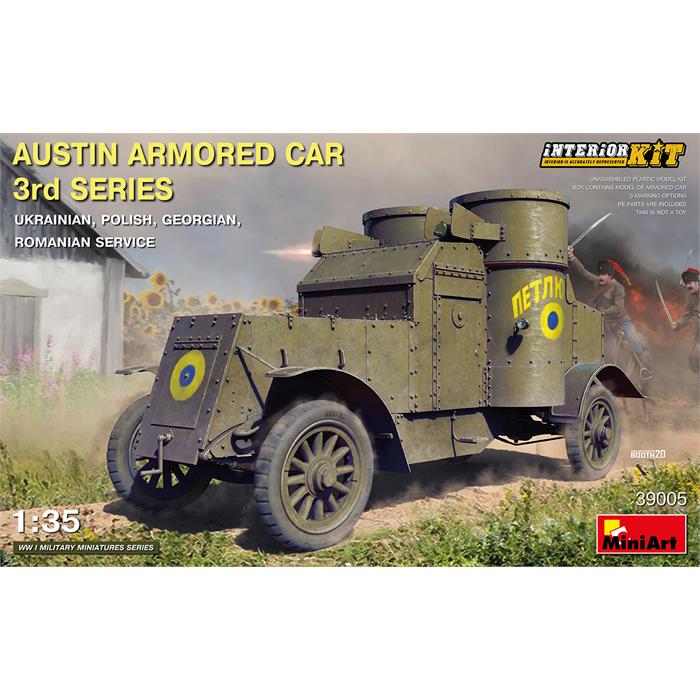 MiniArt Austin Zırhlı Araç 3. seri: Ukrayna, Polonya, Gürcistan, Romanya