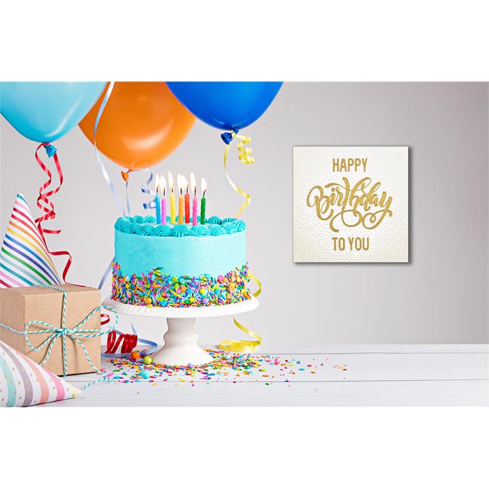 MiniArt Happy Birthday Boncuk Nakış Seti