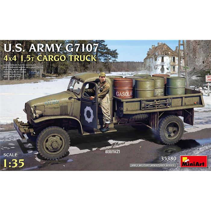 MiniArt ABD Ordusu G7107 4X4 1,5t Kargo Kamyonu