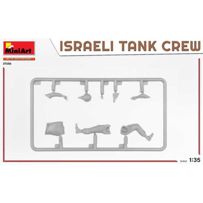 MiniArt İsrail Tank Mürettebatı Yom Kippur Savaşı